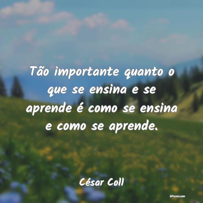 Frases de César Coll