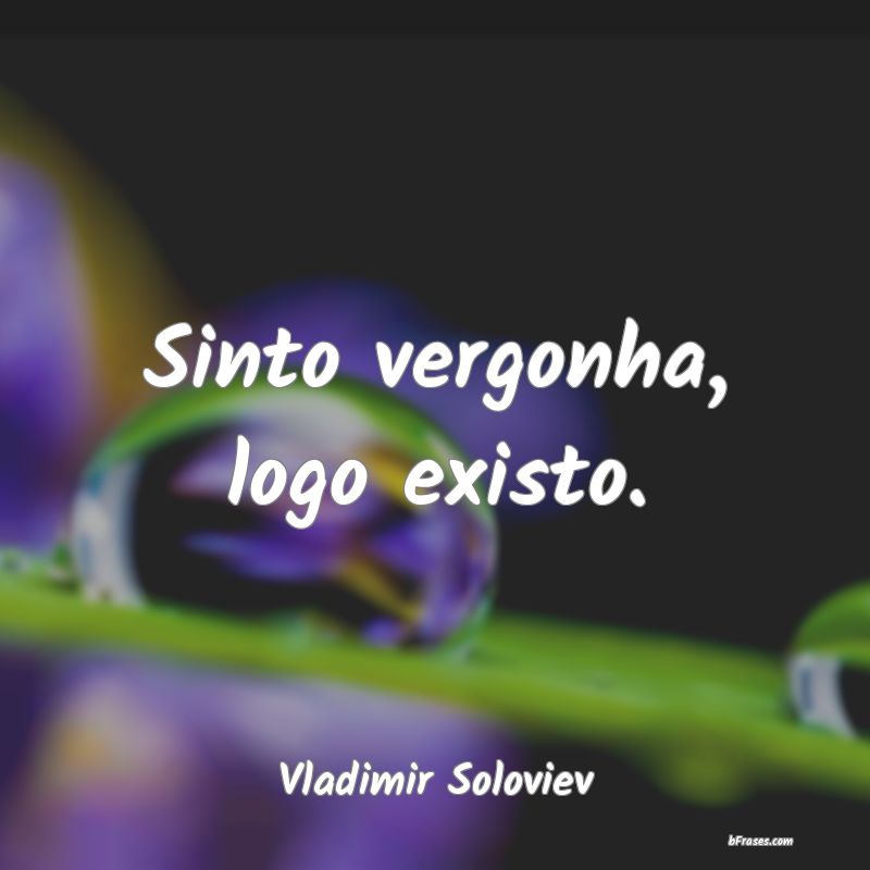 Frases de Vladimir Soloviev