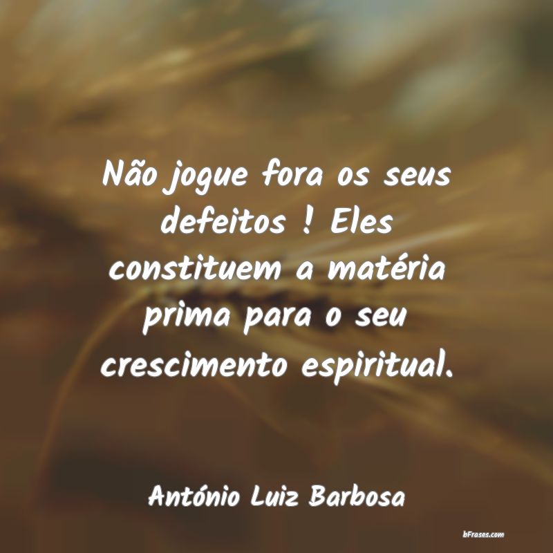 Frases de António Luiz Barbosa