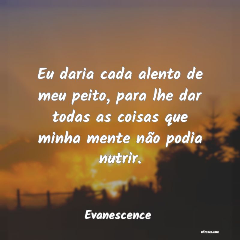 Frases de Evanescence