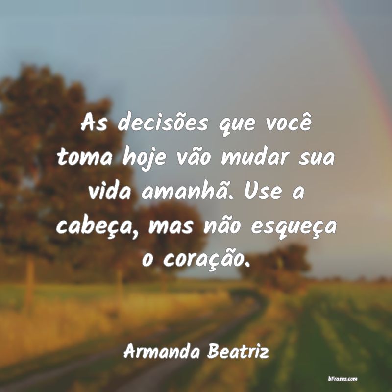 Frases de Armanda Beatriz