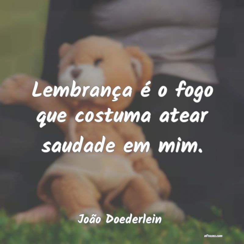 Frases de João Doederlein