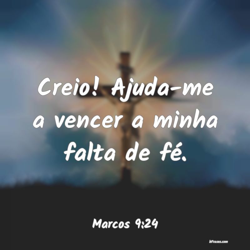 Frases de Marcos 9:24