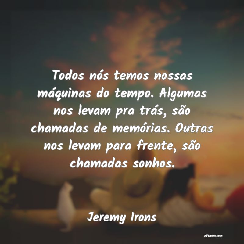 Frases de Jeremy Irons
