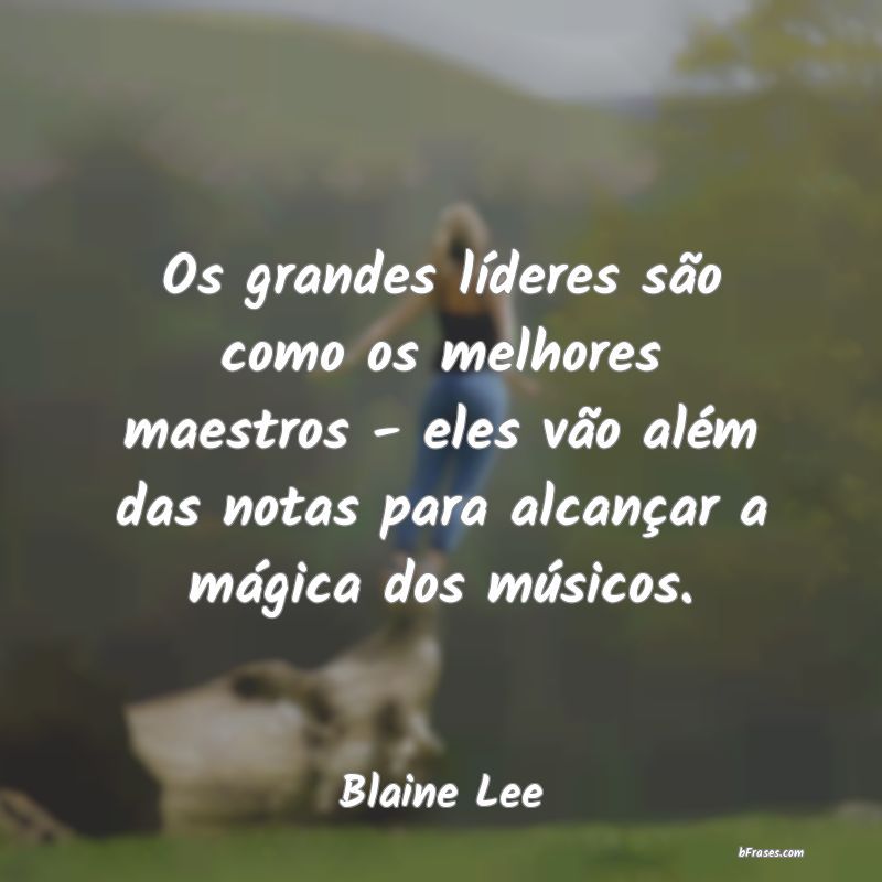 Frases de Blaine Lee