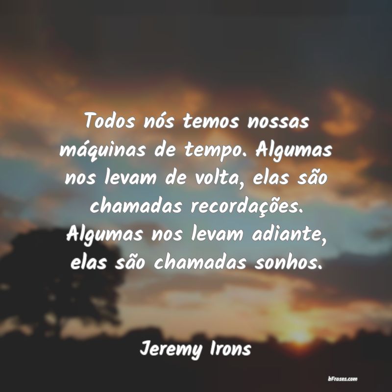 Frases de Jeremy Irons