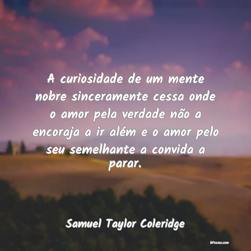 Frases de Samuel Taylor Coleridge