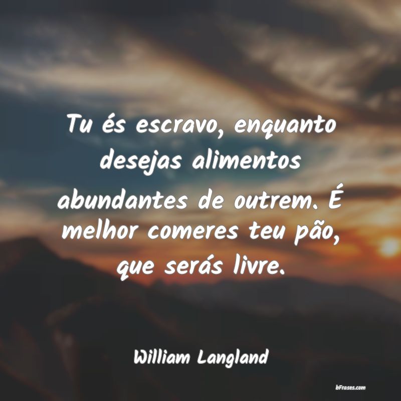 Frases de William Langland
