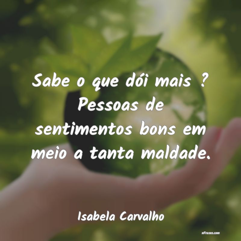 Frases de Isabela Carvalho