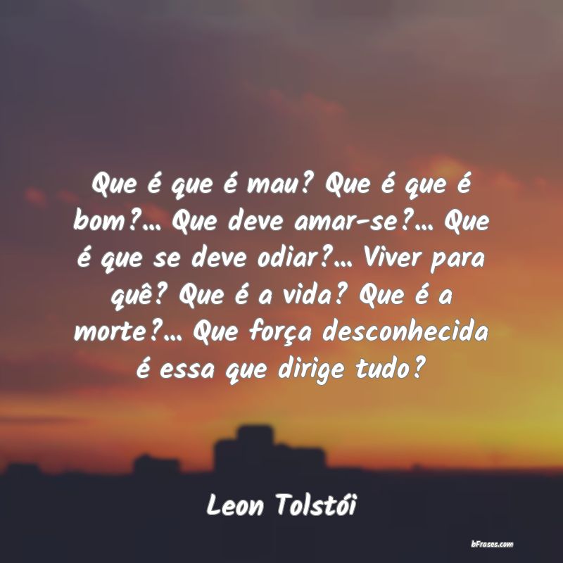 Frases de Leon Tolstói
