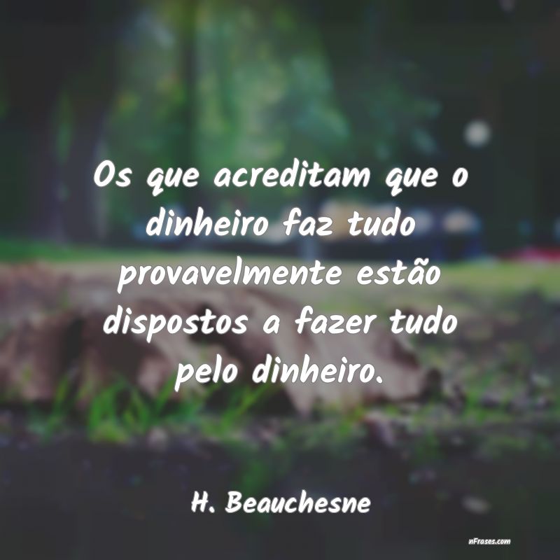 Frases de H. Beauchesne