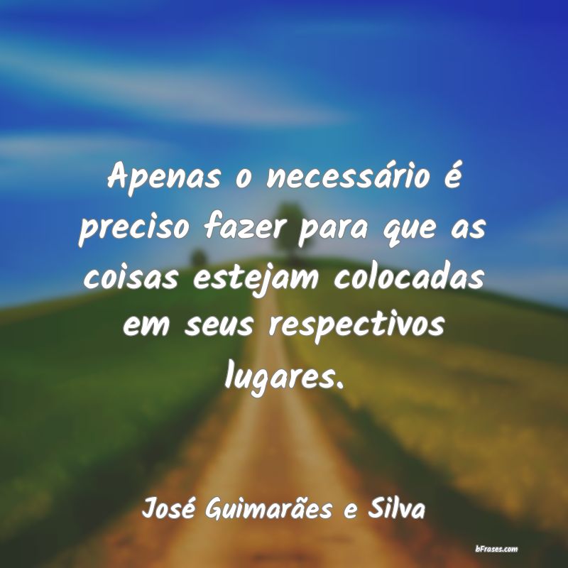 Frases de José Guimarães e Silva