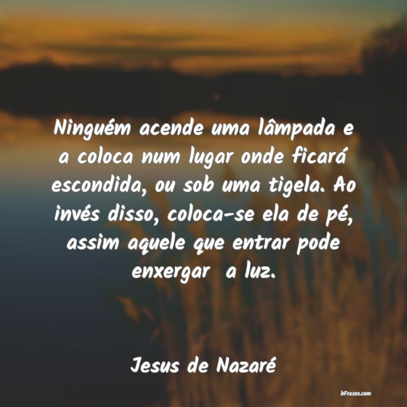 Frases de Jesus de Nazaré