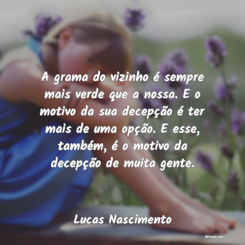 Frases de Lucas Nascimento
