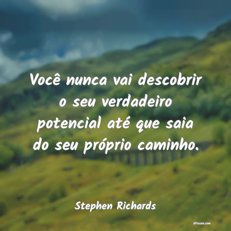 Frases de Stephen Richards