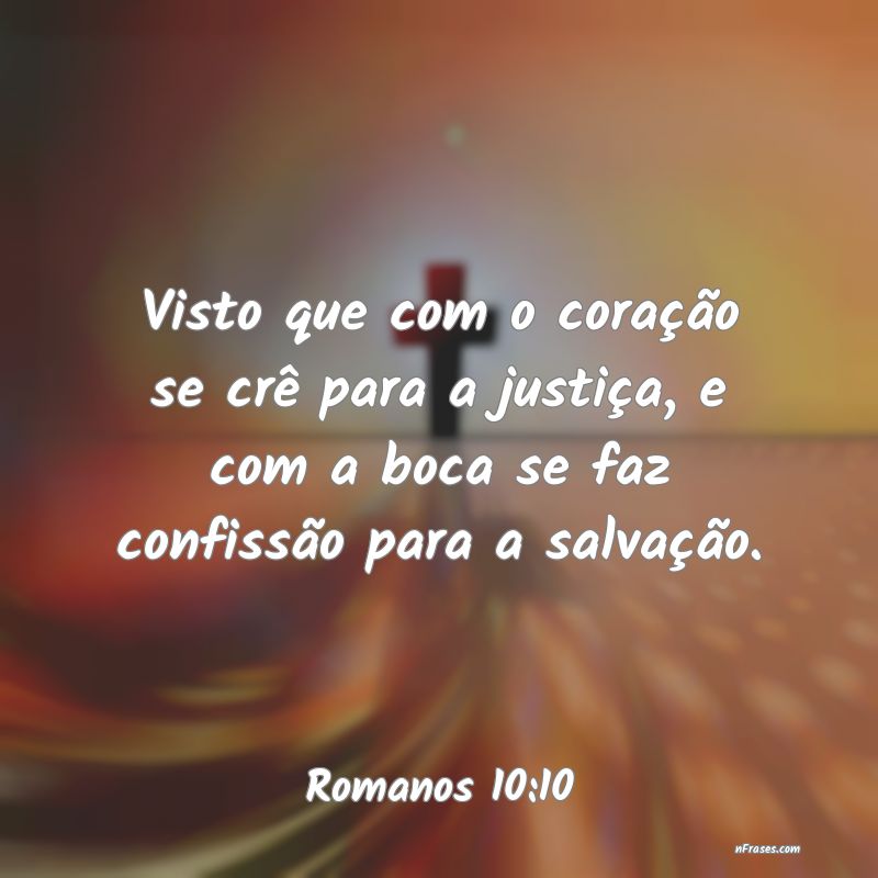 Frases de Romanos 10:10