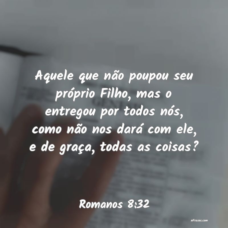 Frases de Romanos 8:32